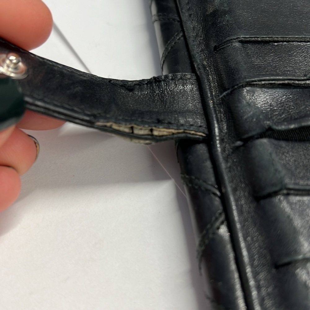 Chanel Black Quilted Lambskin Leather Clutch Long Portef Rab Gous Wallet in Box - Picture 13 of 16